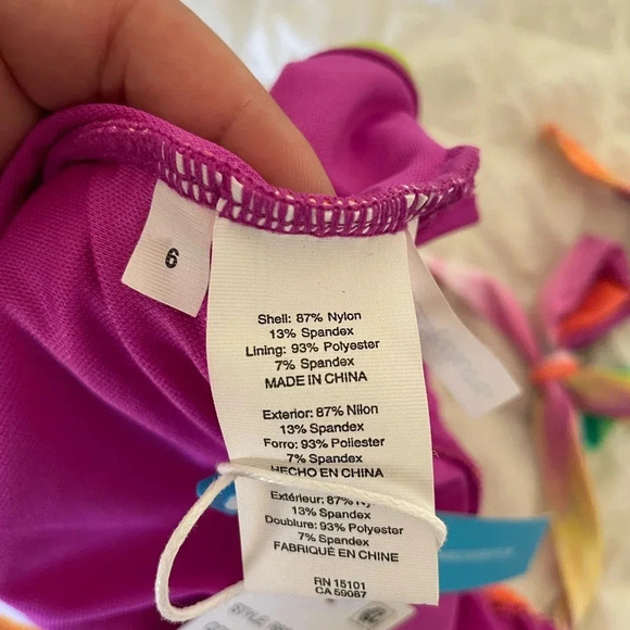 Bleu Rod Beattie tye dye one piece swimsuit - Picture 7 of 8